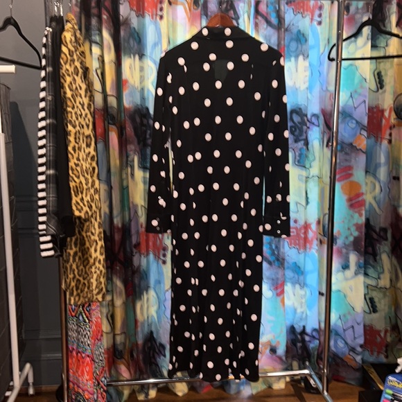 NWT Paul Smith black and white polka dot dress - Picture 6 of 8